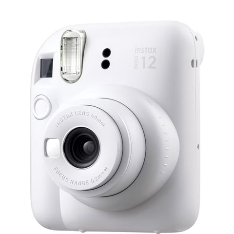 Fujifilm Instax Mini 12 Instant Film Camera - Clay White