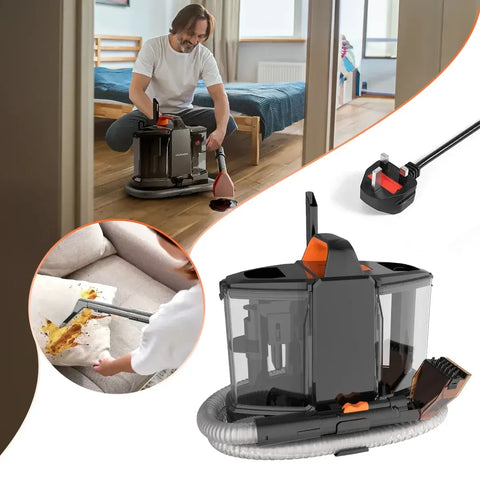 Buy Porodo Lifestyle Sofa Carpet Spot Cleaner - Black Online in Be3ah Kuwait