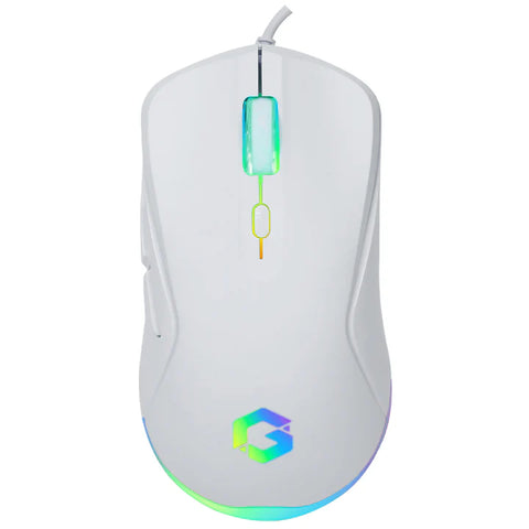 GAMEON GO-CYPHERW-XL-W All-In-One Gaming Bundle (Keyboard, Headset, Mouse & Mousepad)