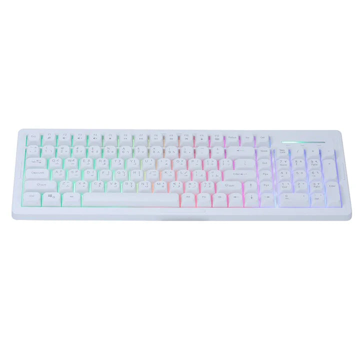 GAMEON GO-CYPHERW-XL-W All-In-One Gaming Bundle (Keyboard, Headset, Mouse & Mousepad)