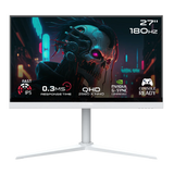 GAMEON GOA27QHD180IPS, Artic Pro Series 27" QHD, Gaming Monitor - White