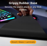 Glorious, GMP 2 Edgeless Cloth Gaming Mouse Pad 3XL (610 MM X 1220 MM) - Black