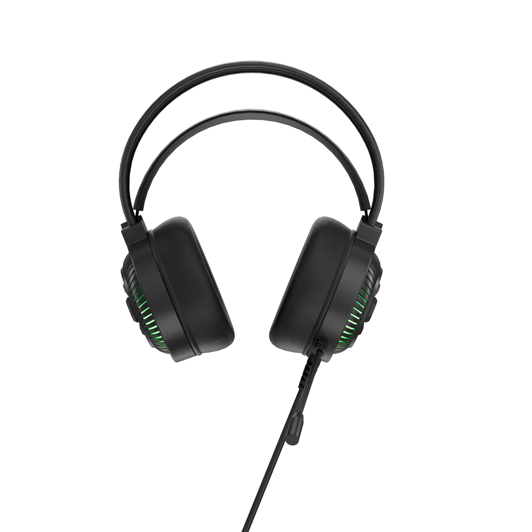 Gamax GM-645, 4-in-1 Wired PC Accessory Set with Arabic Keyboard – Black