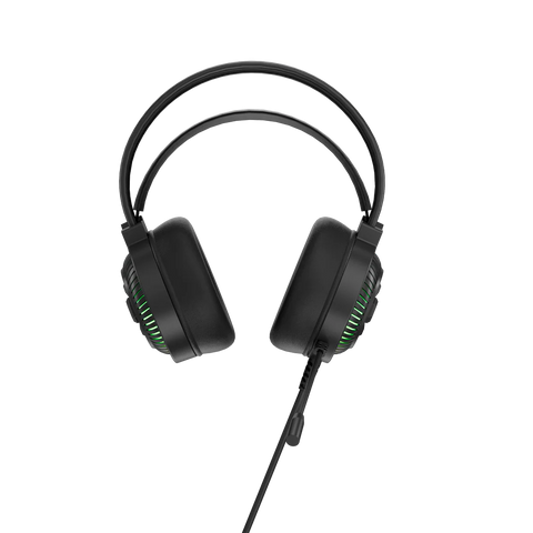 Gamax GM-645, 4-in-1 Wired PC Accessory Set with Arabic Keyboard – Black