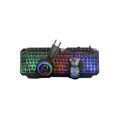 مجموعة الألعاب GameOn CYPHER XL All-In-One (لوحة المفاتيح، سماعة الرأس، الماوس ولوحة الماوس)