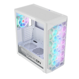 GAMEON Emperor Arctic I Series Mid Tower Gaming Case - White