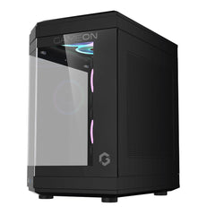 GAMEON GO-VALKYRIEI-M VaIkyriei Series Mid Tower Gaming Case 3 Side Glass - أسود