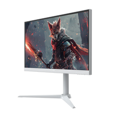 شاشة ألعاب GAMEON GOAP24FHD380IPS Artic Pro Series مقاس 24 بوصة FHD، 380 هرتز، MPRT 0.5 مللي ثانية، HDMI 2.1، شاشة IPS سريعة - بيضاء