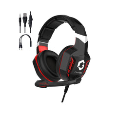 سماعة رأس GAMEON GOK901 Nightfall LED للألعاب - أسود