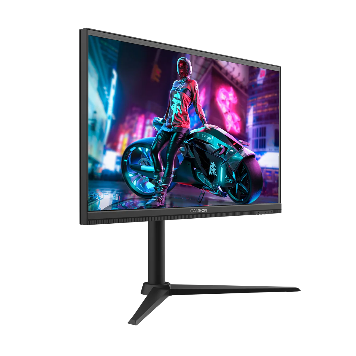 شاشة ألعاب GAMEON GOM27QHD180IPS Midnight Pro Series مقاس 27 بوصة QHD، 180 هرتز، MPRT 0.3 مللي ثانية، شاشة IPS سريعة - أسود