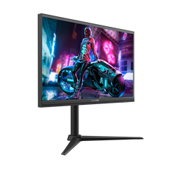 شاشة ألعاب GAMEON GOM27QHD180IPS Midnight Pro Series مقاس 27 بوصة QHD، 180 هرتز، MPRT 0.3 مللي ثانية، شاشة IPS سريعة - أسود