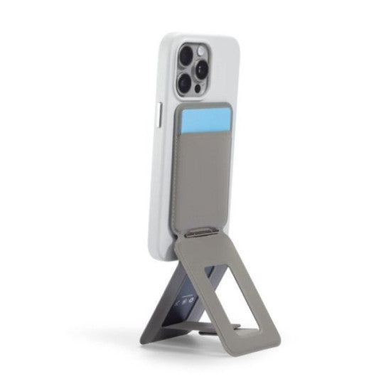 MOFT MS027W-1-ME-TPGY Snap-On iPhone Stand & Wallet