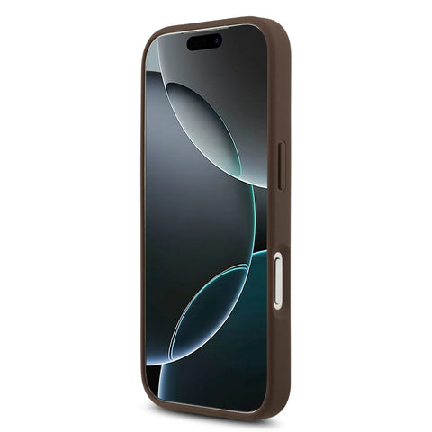 Guess, Magsafe PU Leather Case With Big 4G & Classic Logo, iphone 17 Pro