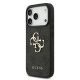 Guess, Magsafe PU Leather Case With Big 4G & Classic Logo, iphone 17 Pro