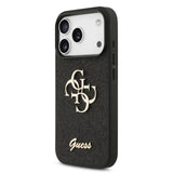 Guess, PU Glitter Case With Big 4G Metal Logo, iphone 17 Pro