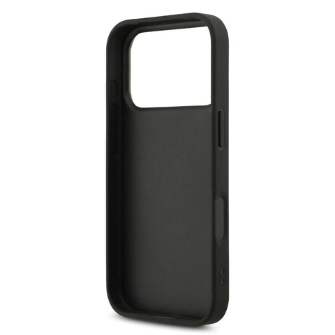 Guess, PU Glitter Case With Big 4G Metal Logo, iphone 17 Pro Max