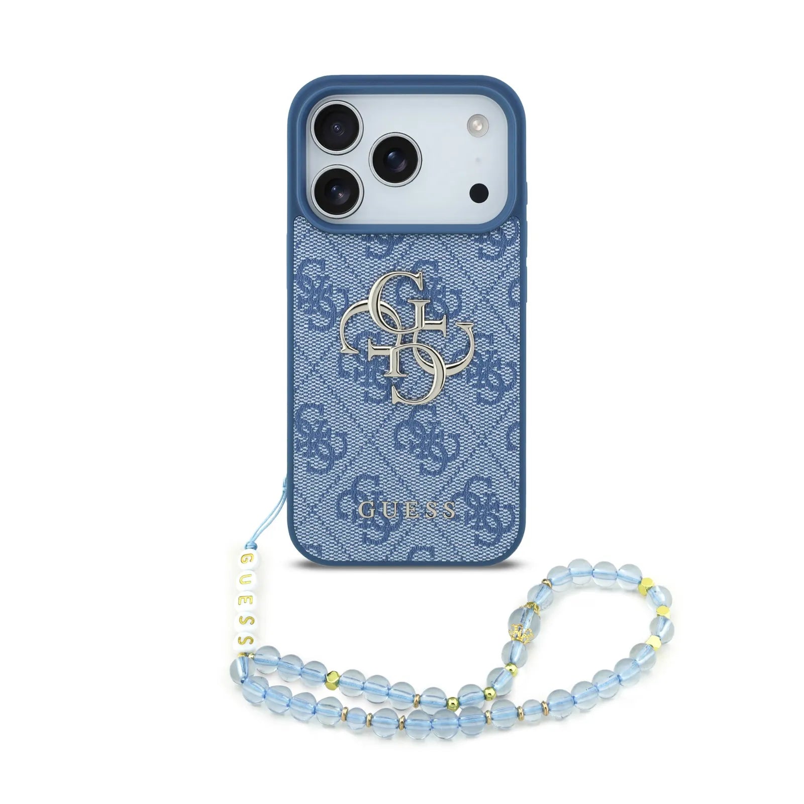 Guess, 4G PU Leather Case with Big 4G & Classic Logo with Wrist Strap, iPhone 17 Pro