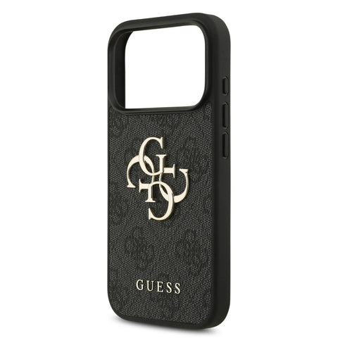 Guess, 4G PU Leather Case with Big 4G & Classic Logo with Wrist Strap, iPhone 17 Pro
