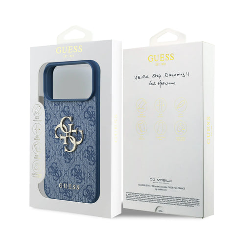 Guess, Magsafe PU Leather Case With Big 4G & Classic Logo, Iphone 17 Pro Max