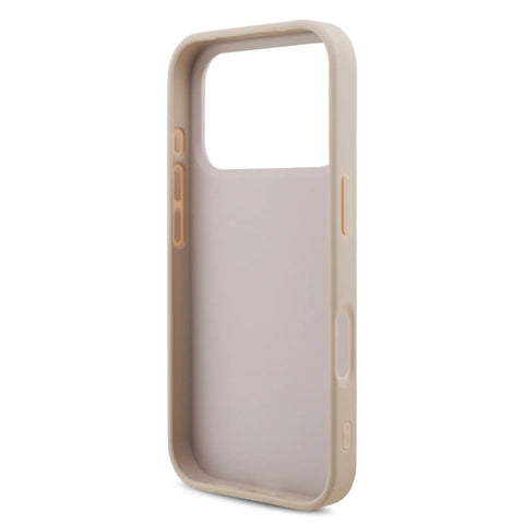 Guess, 4G PU Leather Case with Big 4G & Classic Logo with Wrist Strap, iPhone 17 Pro Max