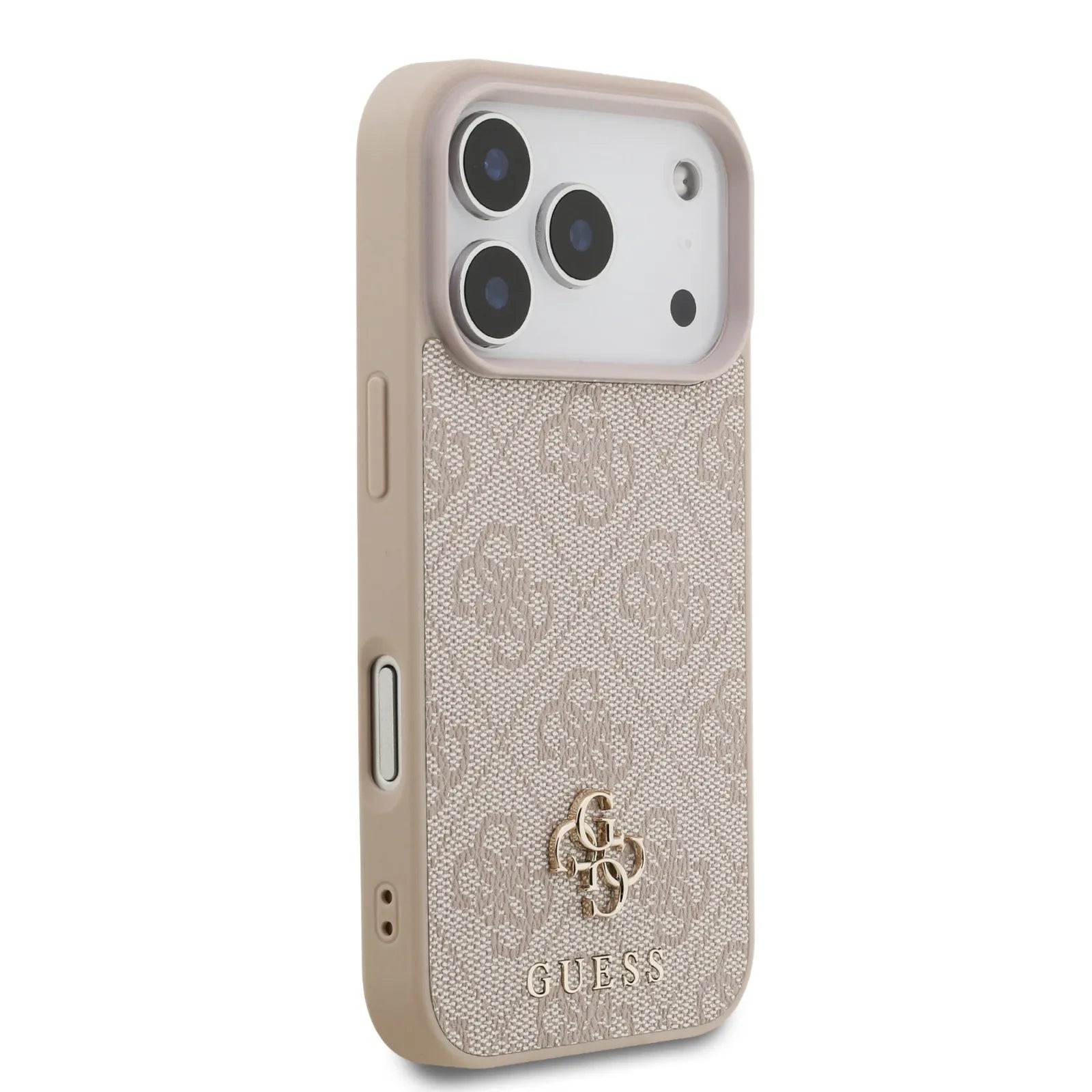 Guess, MagSafe 4G PU Leather Case with Small 4G & Classic Metal Logo, iPhone 17 Pro