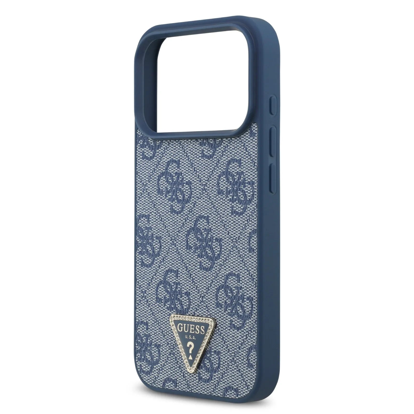 Guess, MagSafe 4G PU Leather Case with Triangle Logo, iPhone 17 Pro