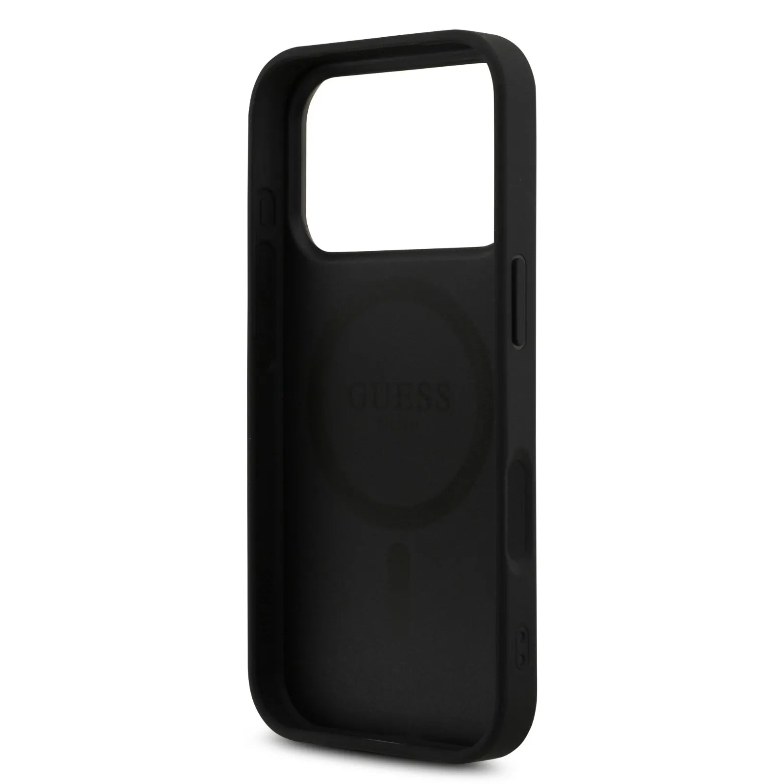 Guess, MagSafe 4G PU Leather Case with Triangle Logo, iPhone 17 Pro