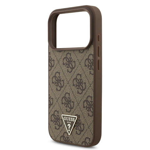 Guess, MagSafe 4G PU Leather Case with Small 4G Logo & Lanyard, iPhone 17 Pro