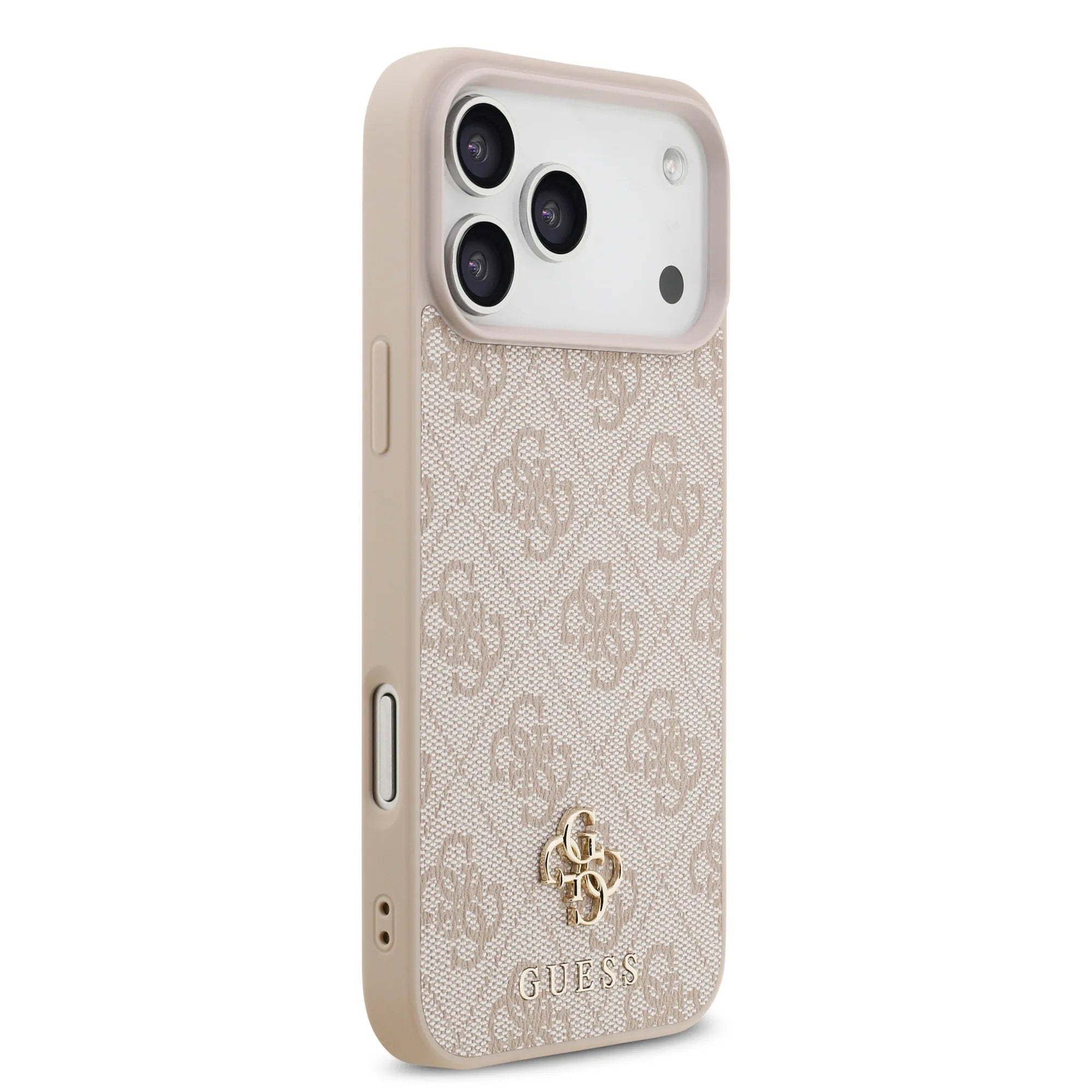 Guess, MagSafe 4G PU Leather Case with Small 4G & Classic Metal Logo, iPhone 17 Pro Max