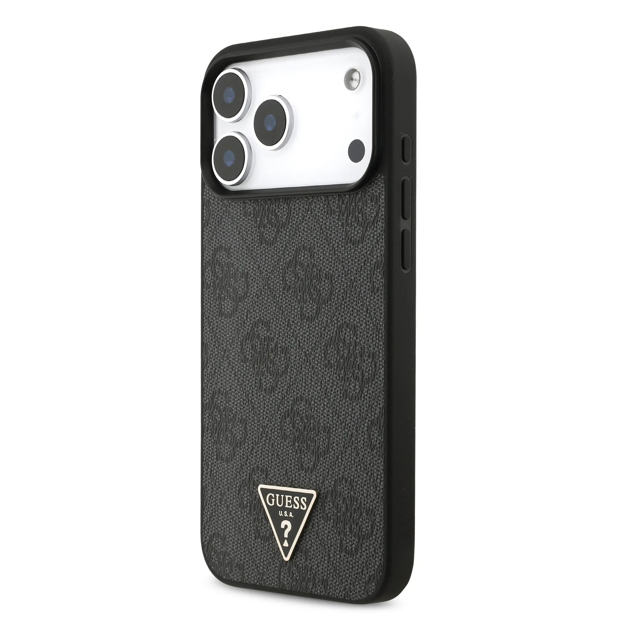 Guess, MagSafe 4G PU Leather Case With Small 4G Logo & Lanyard, iphone 17 Pro Max