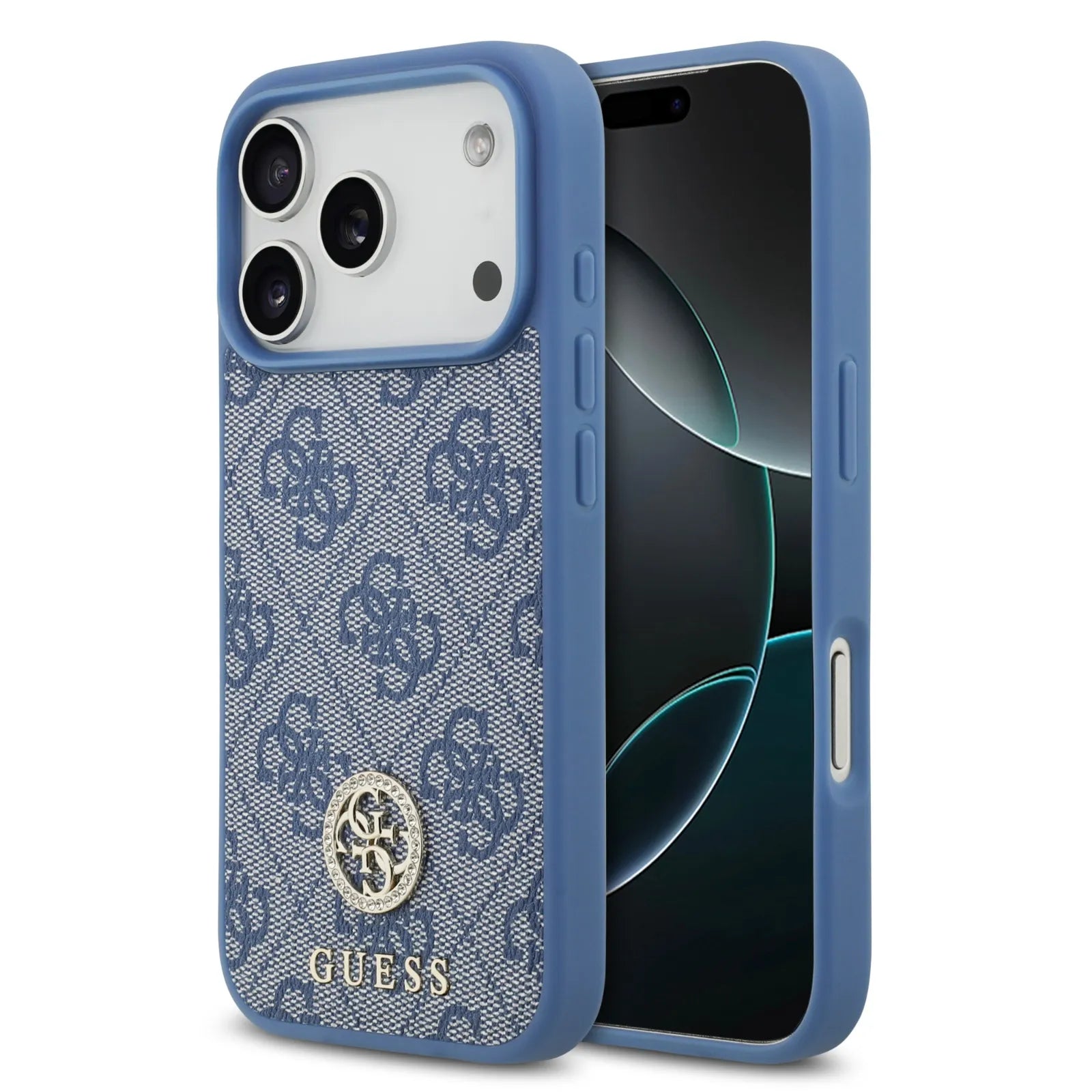 Guess, MagSafe 4G PU Leather Case with Classic & Strass Logo, iPhone 17 Pro