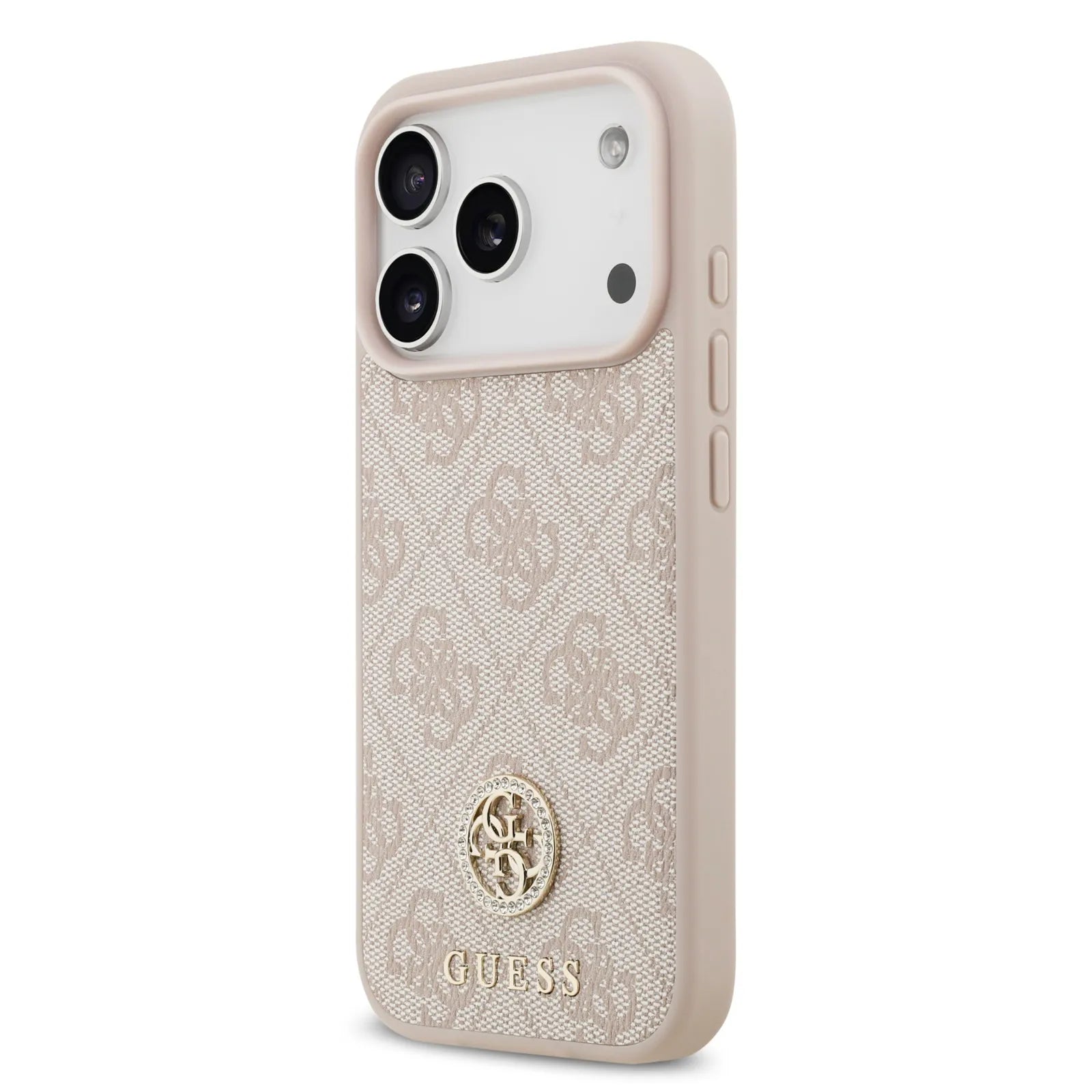 Guess, MagSafe 4G PU Leather Case with Classic & Strass Logo, iPhone 17 Pro