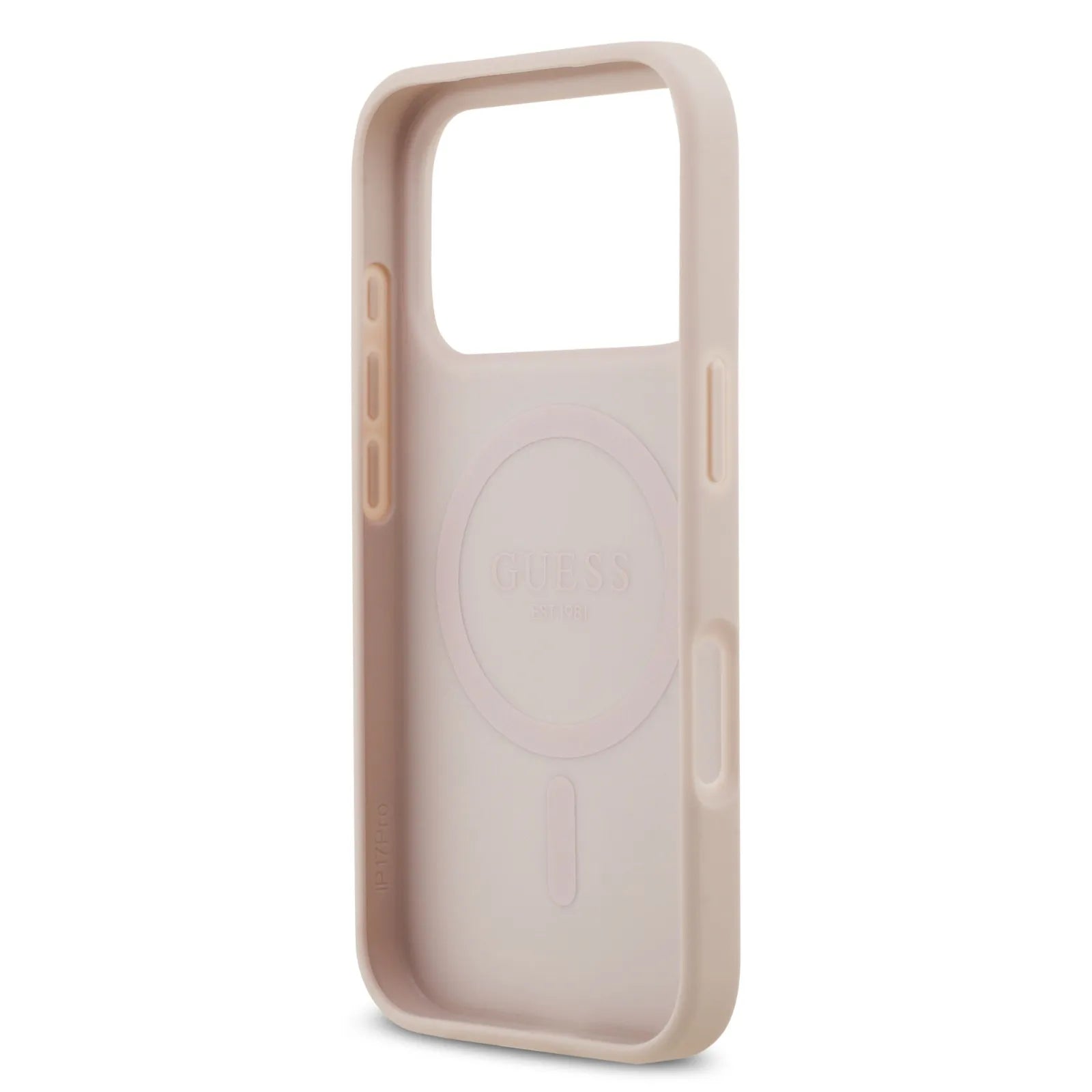 Guess, MagSafe 4G PU Leather Case with Classic & Strass Logo, iPhone 17 Pro