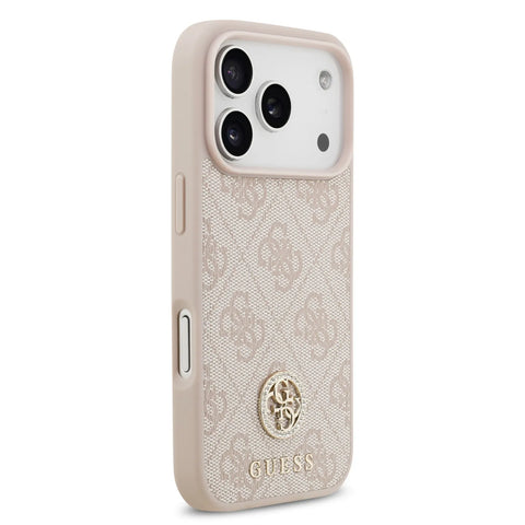 Guess, MagSafe 4G PU Leather Case with Classic & Strass Logo, iPhone 17 Pro