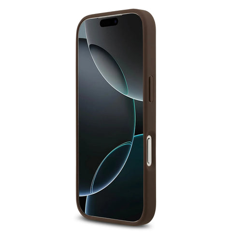 Guess, MagSafe 4G PU Leather Case with Classic & Strass Logo, iPhone 17 Pro