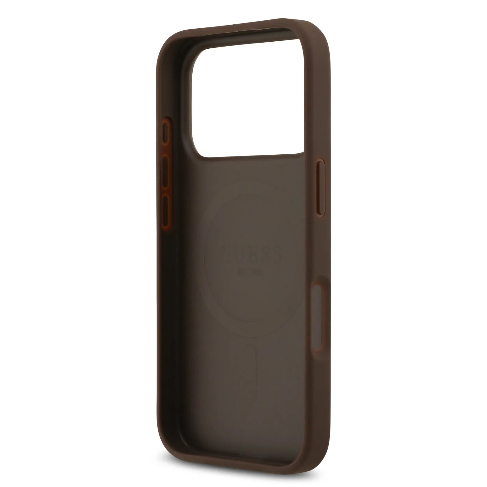 Guess, MagSafe 4G PU Leather Case with Classic & Strass Logo, iPhone 17 Pro