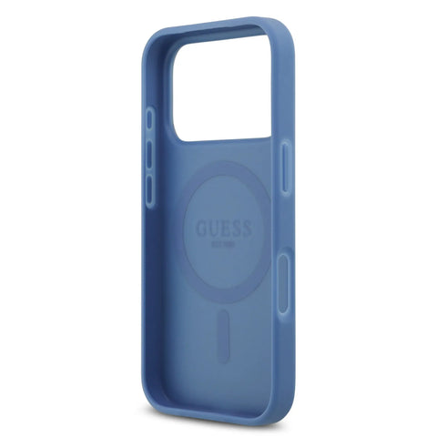 Guess, MagSafe 4G PU Leather Case with Classic Logo, iPhone 17 Pro