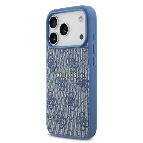 Guess, MagSafe 4G PU Leather Case with Classic Logo, iPhone 17 Pro