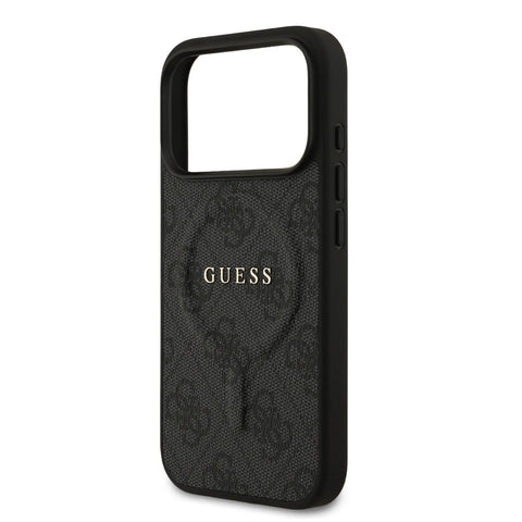 Guess, MagSafe 4G PU Leather Case with Classic Logo, iPhone 17 Pro