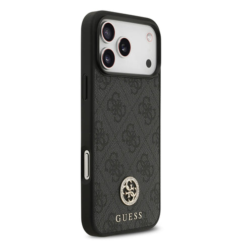 Guess, MagSafe 4G PU Leather Case with Classic & Strass Logo, iPhone 17 Pro Max