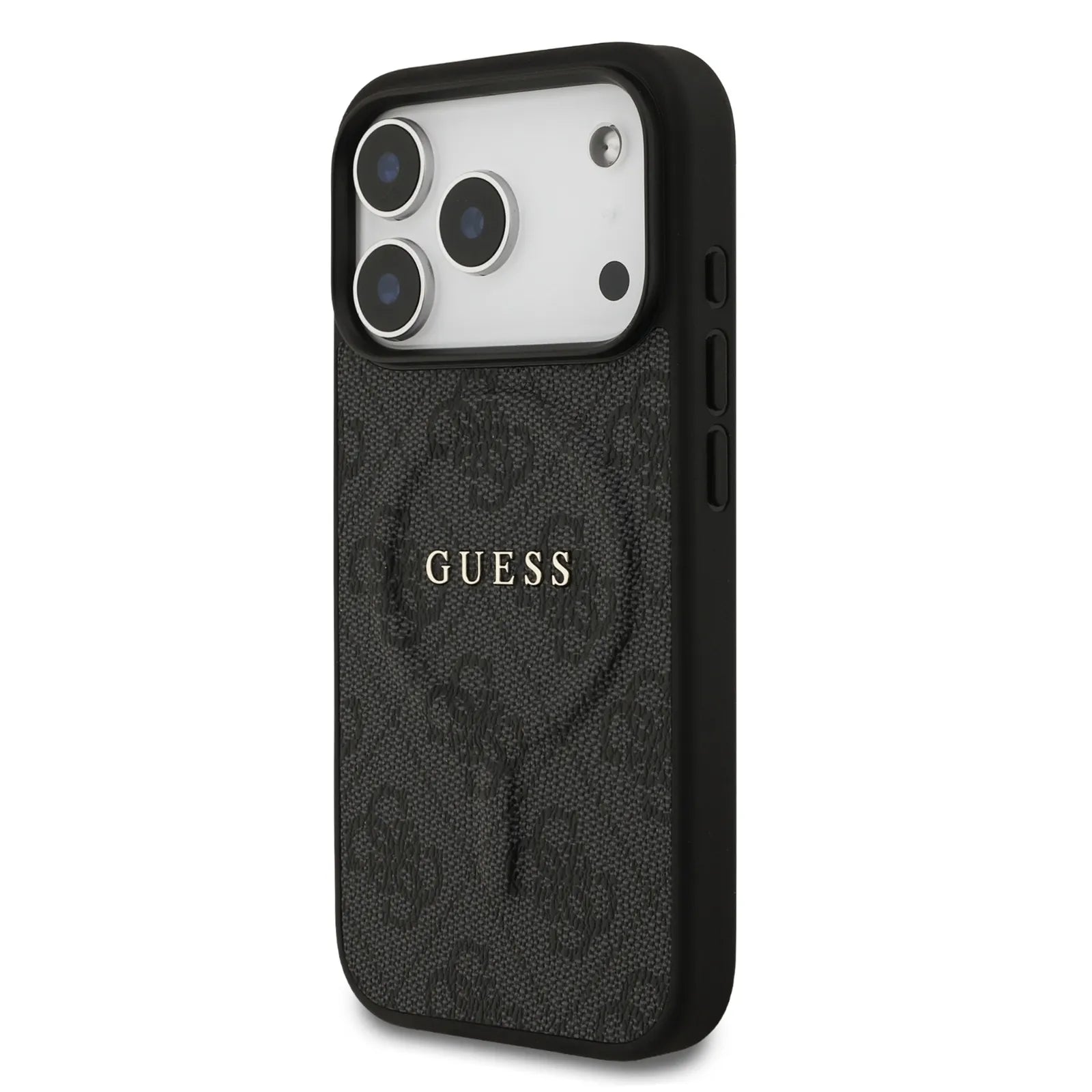 Guess, MagSafe 4G PU Leather Case with Classic Logo, iPhone 17 Pro Max