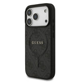 Guess, MagSafe 4G PU Leather Case with Classic Logo, iPhone 17 Pro Max