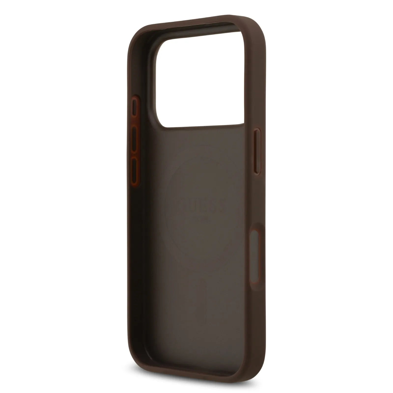 Guess, MagSafe 4G PU Leather Case with Classic Logo, iPhone 17 Pro Max