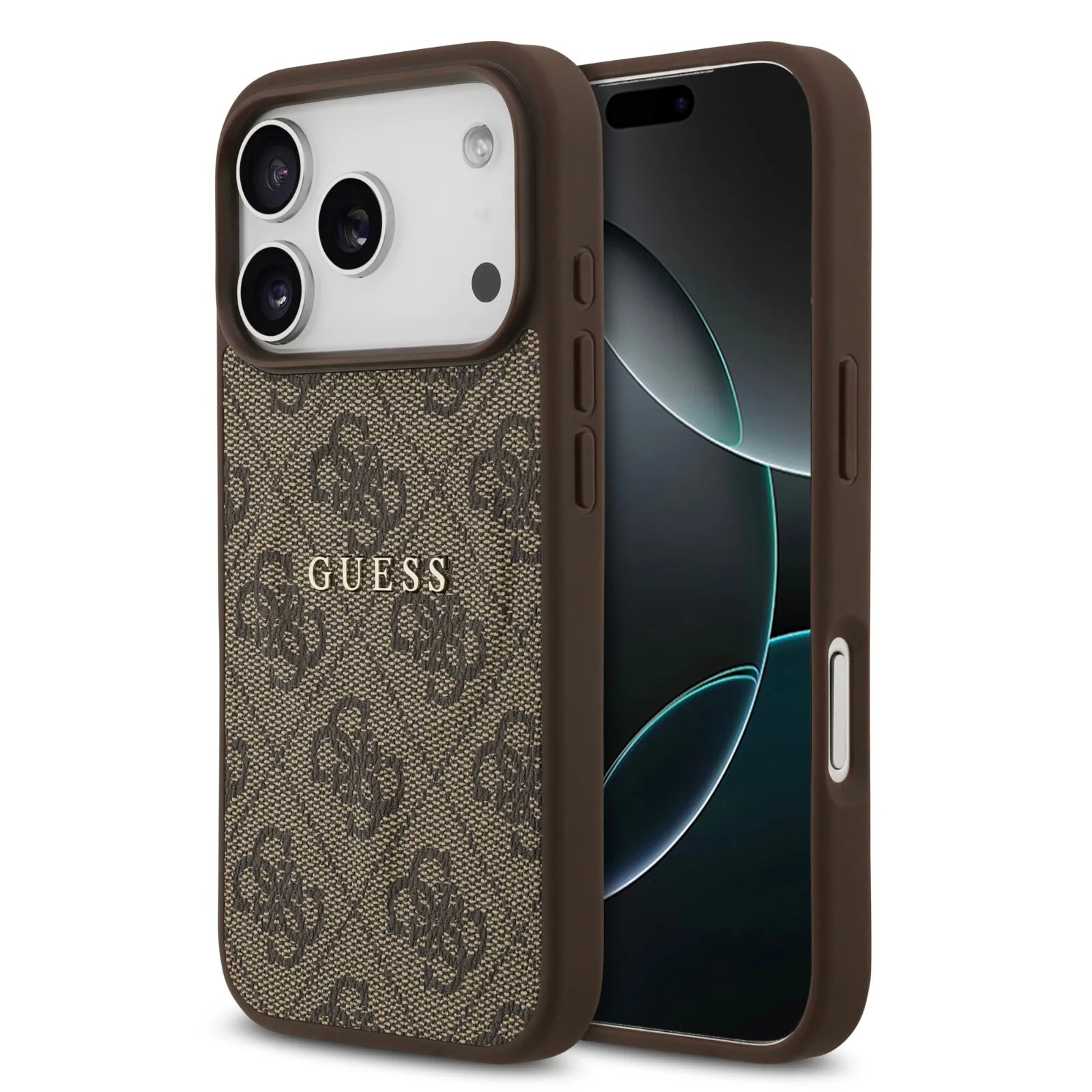Guess, MagSafe 4G PU Leather Case with Classic Logo, iPhone 17 Pro Max