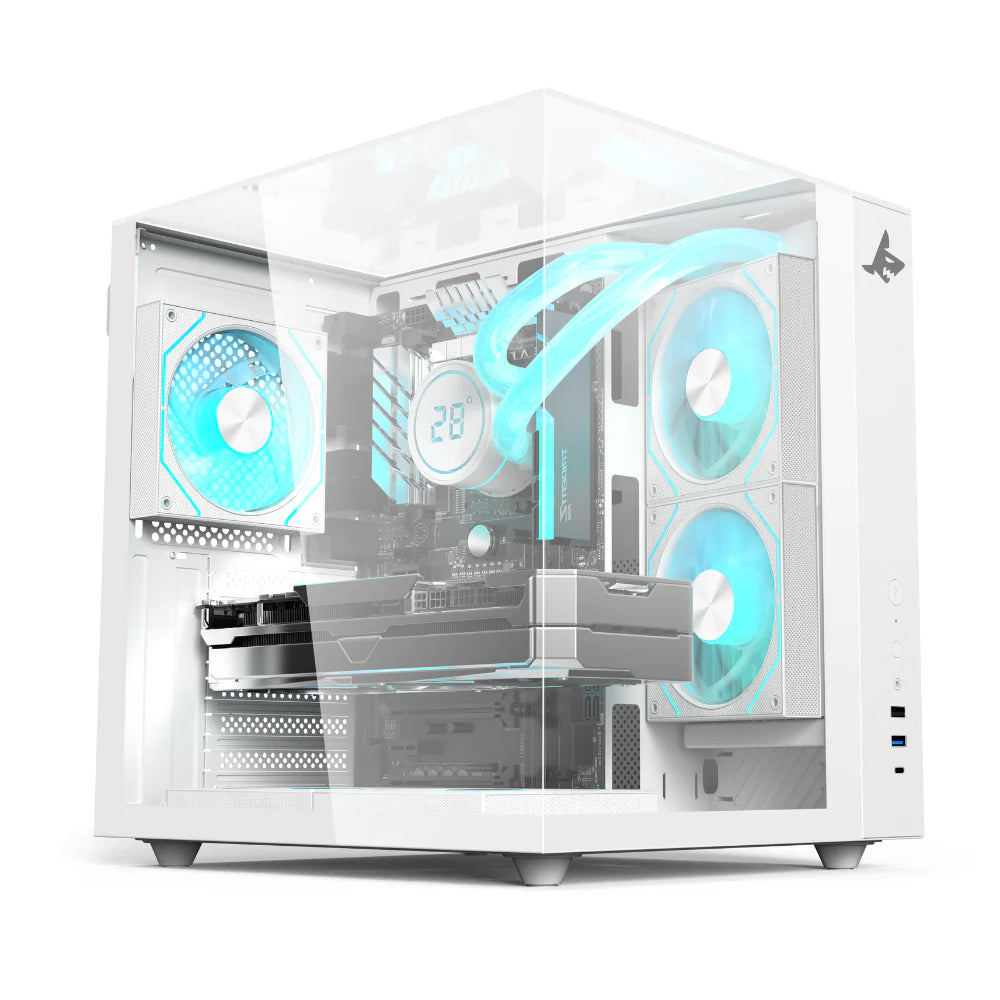 جهاز كومبيوتر معالج انتل كور i5-14400F, كرت شاشة RTX 5060, رام 16GB DDR5