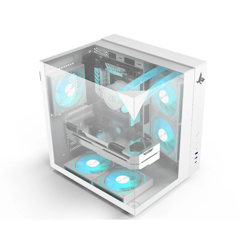جهاز كومبيوتر معالج انتل كور i5-14400F, كرت شاشة RTX 5060, رام 16GB DDR5
