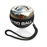 GYRO Ball Wrist Exerciser Metal Hand Forearm Strengthener LED