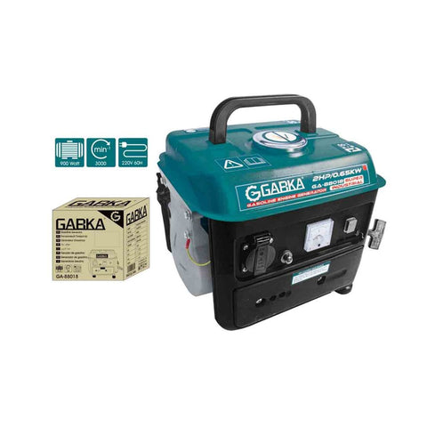 Gabka 900W Portable Gasoline Generator with 2HP 63cc Engine, 220V Output