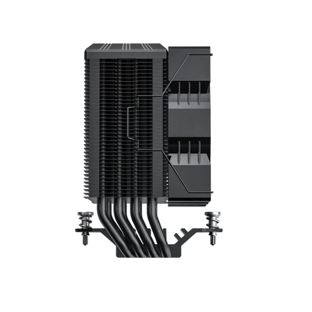 Redragon CC-1014, CPU Cooler With Temperature Display, 9 cm RGB Fan - Black