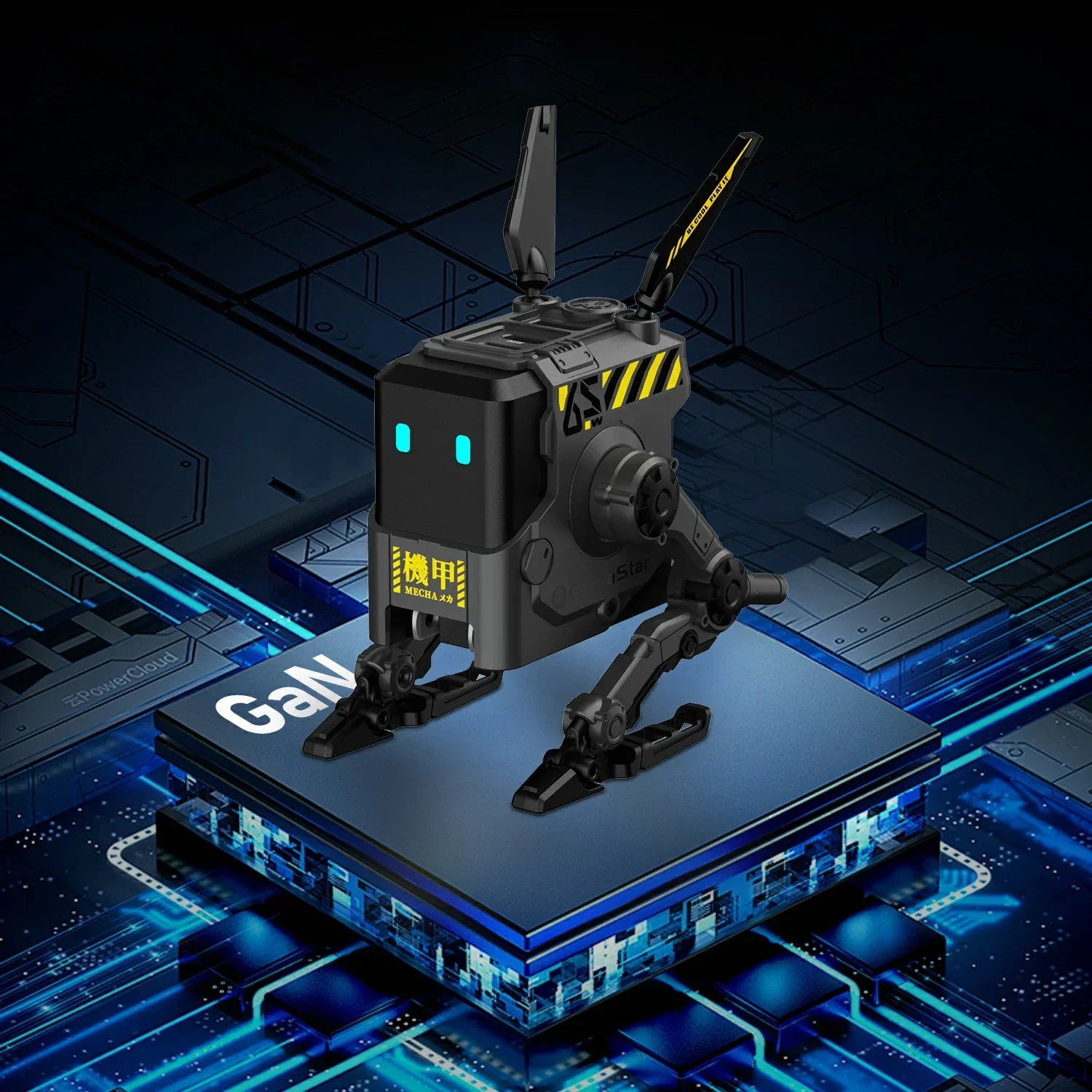 GravaStar Alpha65 65W GaN Fast Charger EU&UK Plug